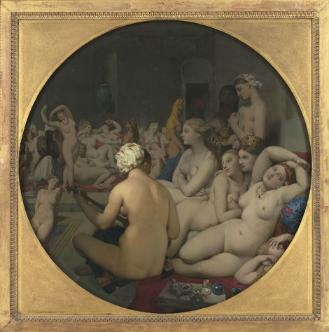 The Turkish Bath - Jean Dominique Auguste Ingres