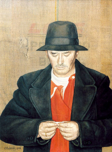 Autoportrait, Jopie Huisman, 1978.