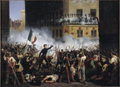 Battle in Rue de Rohan, July 29, 1830