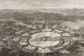 Perspective of the town of Chaux -Claude-Nicolas Ledoux