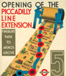 Opening of the Picadilly line extension