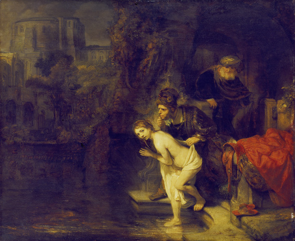 Suzanne et les deux vieillards - Rembrandt van Rijn