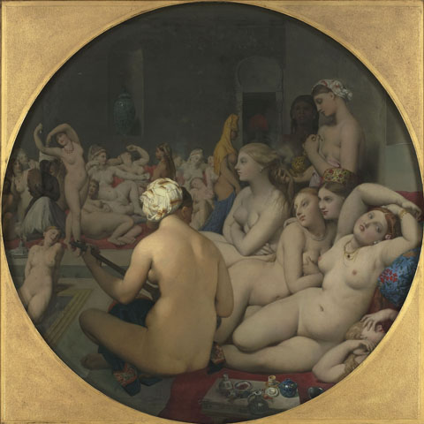 The Turkish Bath - Jean Auguste Dominique Ingres