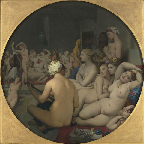 Le Bain Turc - Jean Dominique Auguste Ingres