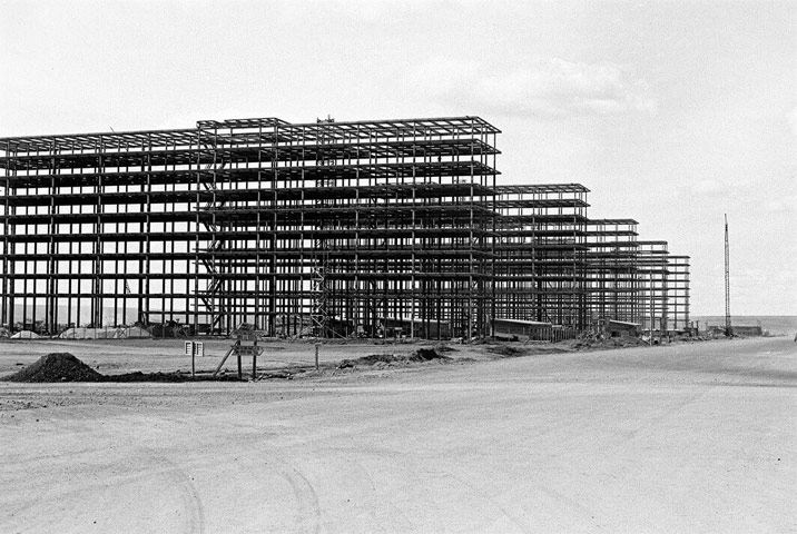 Construction de l'esplanade des ministères - Anonyme