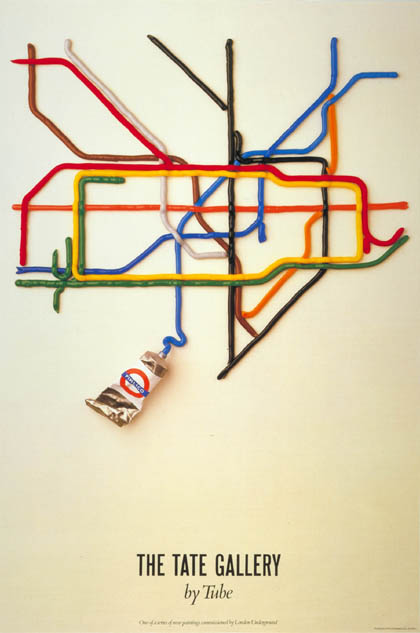 the Tate Gallery by tube