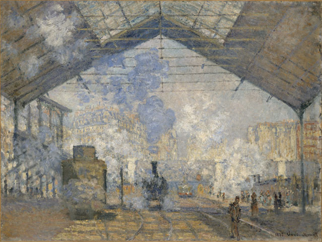 La gare Saint-Lazare