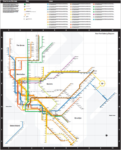 New York Subway map