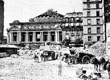 Clearing work for the Paris Opera House; razing Butte des Moulins