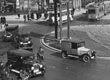 Traffic on Postdamer Platz in Berlin