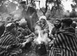 Moroccan Tribesmen Around a Fire